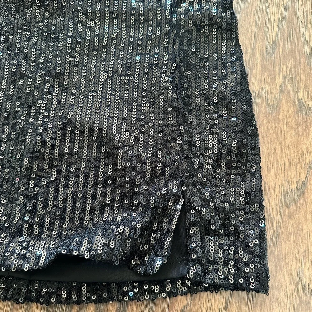 Girls' Notch Front Sequin Skirt - art class